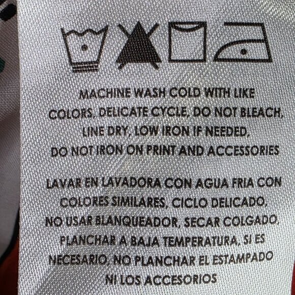 Womens Wrangler Retro Sleeveless Peplum Top Western Ruffle Trim V-Neck Size L - Picture 8 of 8